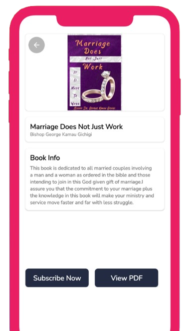 Bishop's Books App Preview